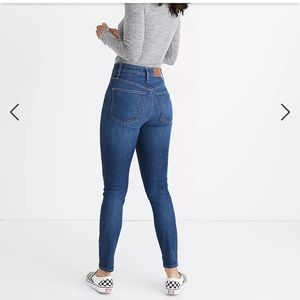 Madewell curvy high rise skinny jeans 27p EUC